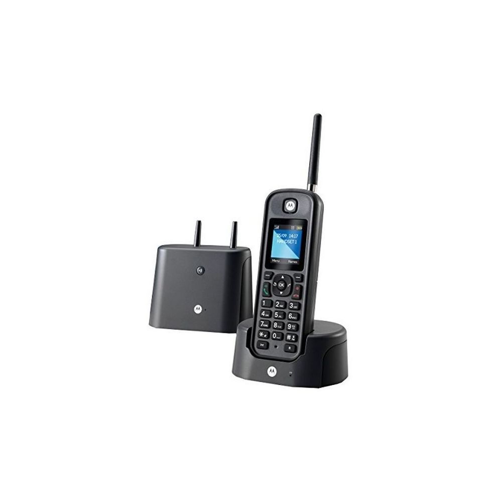 Motorola - Téléphone Sans Fil Motorola E52000X60T1GEF03 Noir - Téléphone fixe sans fil