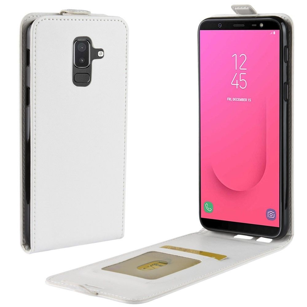 marque generique - Etui en PU vertical rabat pour votre Samsung Galaxy J8 (2018) - Autres accessoires smartphone