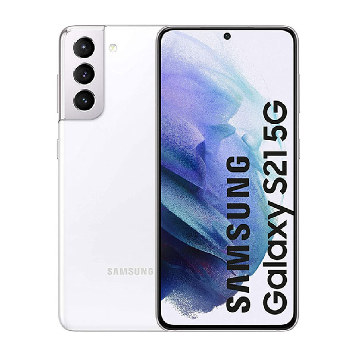 Samsung - Samsung Galaxy S21 5G 8Go/256Go Blanc (Phantom White) Dual SIM G991 - Smartphone Android