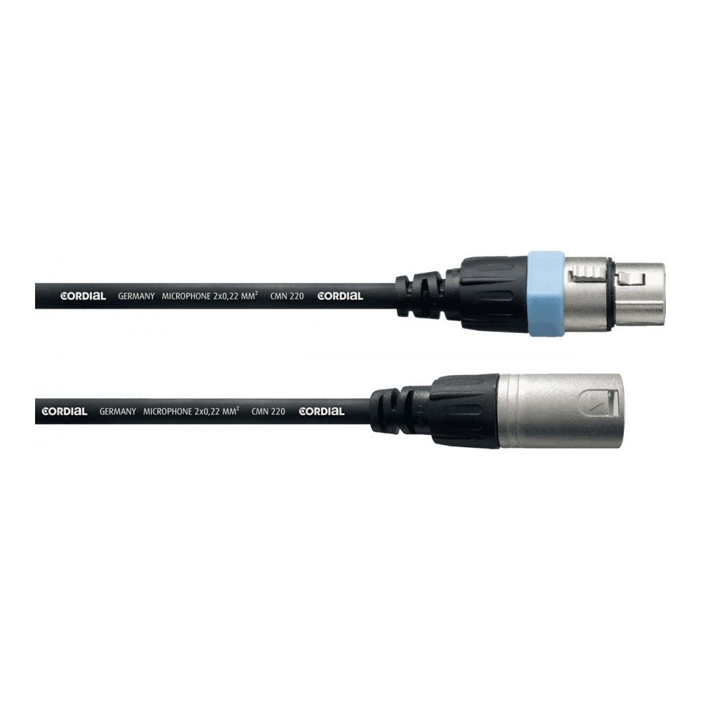 Cordial - Cable XLR 1m Cordial - CCM1FM - Effets et périphériques