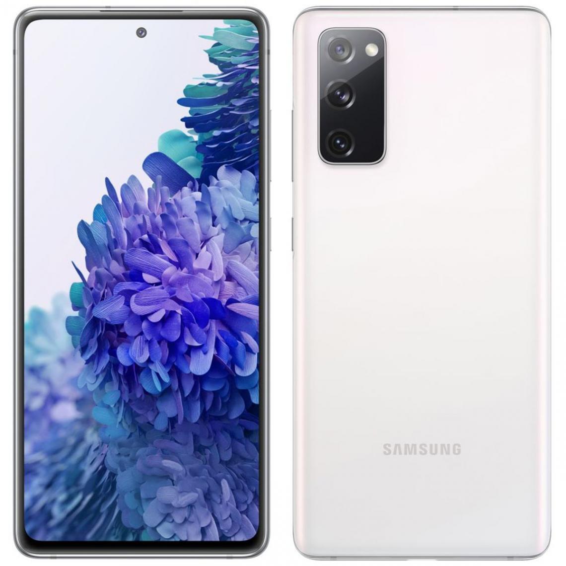 Samsung - Galaxy S20 FE - V2 - 4G - 128 Go - Blanc - Smartphone Android