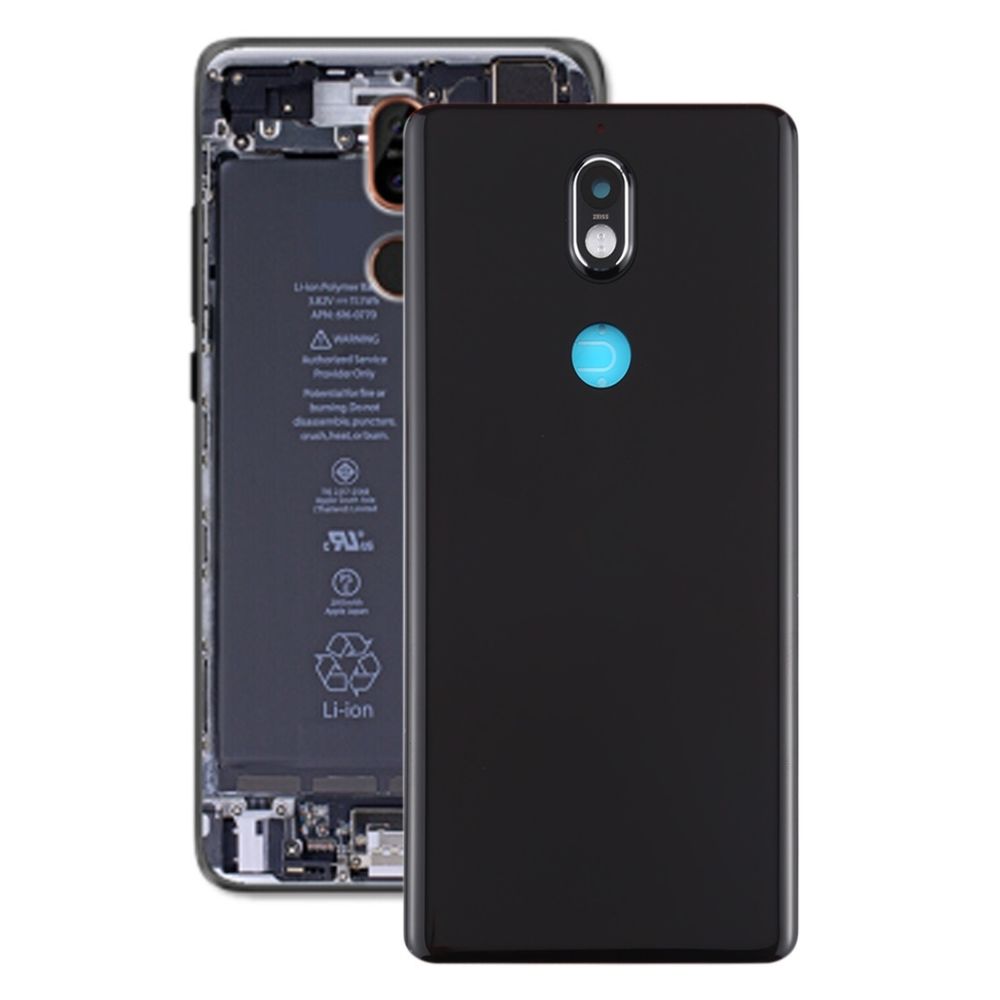 Wewoo - Coque de protection de batterie avec objectif photo pour Nokia 7 TA-1041 Noir - Autres accessoires smartphone