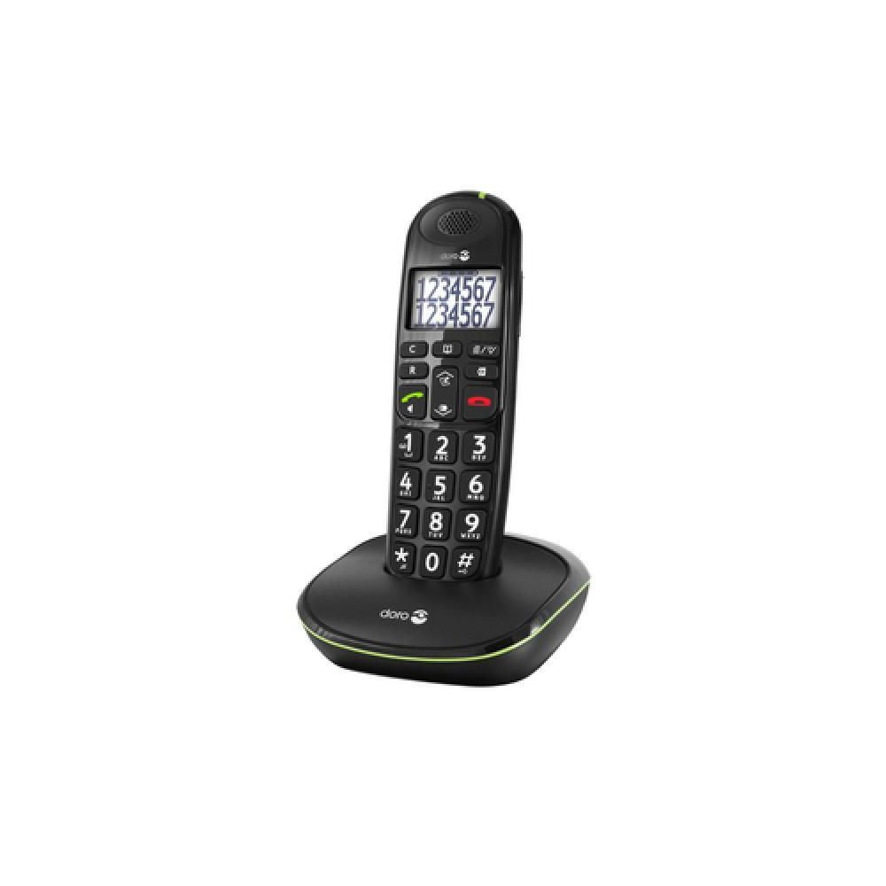 Doro - Doro PhoneEasy 110 schwarz (Eco Modus) - Téléphone fixe sans fil