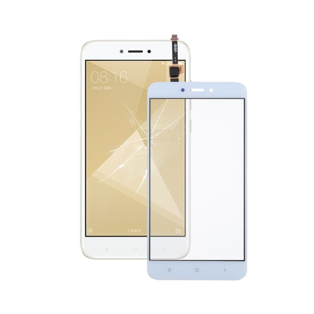 Wewoo - Blanc Pièce détachée pour Xiaomi Redmi 4X écran tactile (seul sans le LCD) - Autres accessoires smartphone