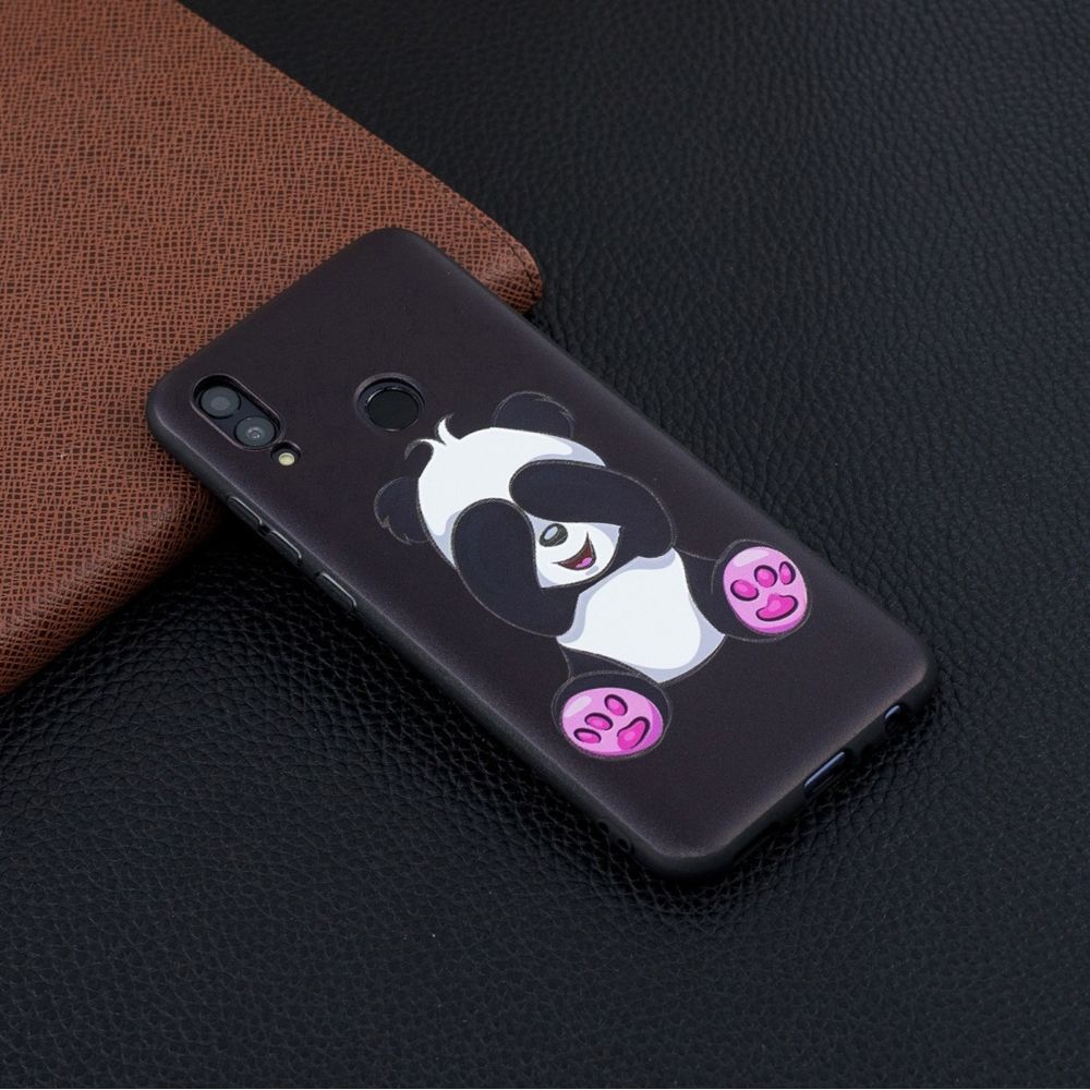 Wewoo - Coque Étui souple en TPU à motif relief pour Huawei Honor 10 Lite / P Smart 2019 Panda - Coque, étui smartphone