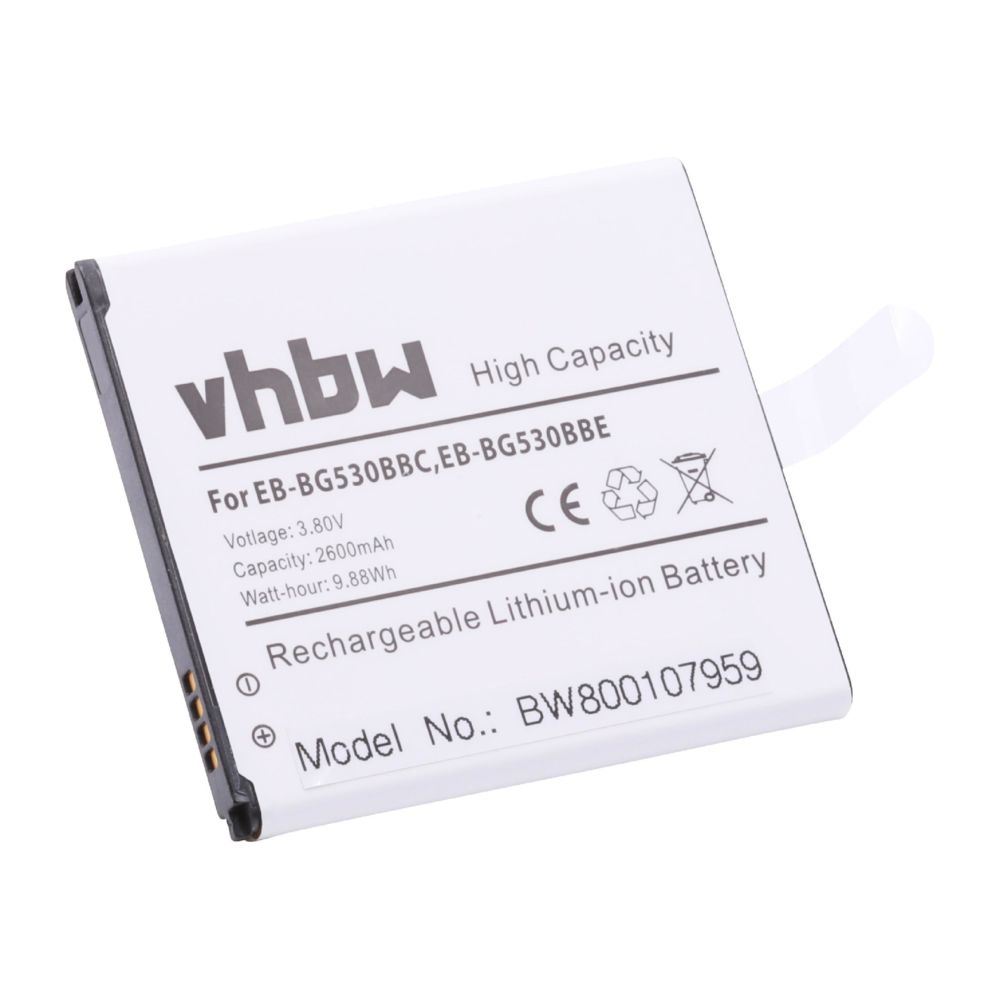 Vhbw - vhbw batterie pour Samsung SM-J337, SM-J337V, SM-J337P, SM-J337AZ Handy, Smartphone, Telefon remplace EB-BG530BBC - Batterie téléphone