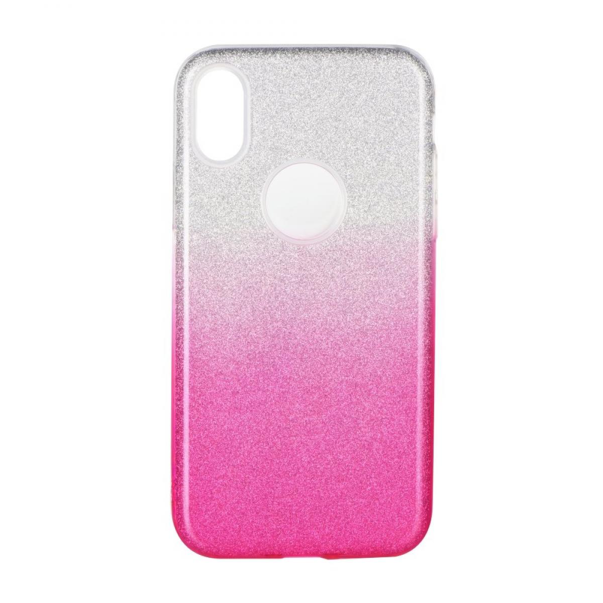 Caseink - Coque Antichoc Shining Glitter pour Samsung Galaxy A41 transparent/rose - Coque, étui smartphone
