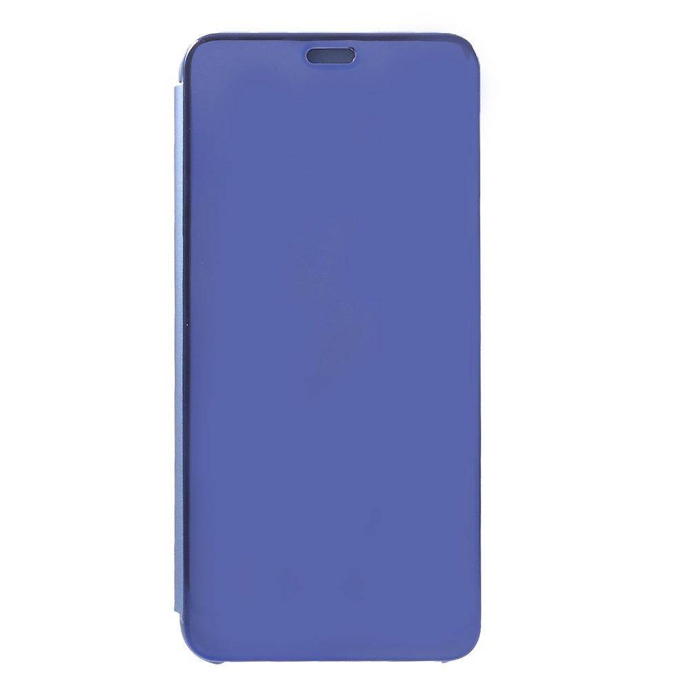 marque generique - Etui en PU Fenêtre de visualisation de la surface du miroir bleu pour votre Huawei Nova 3 - Autres accessoires smartphone