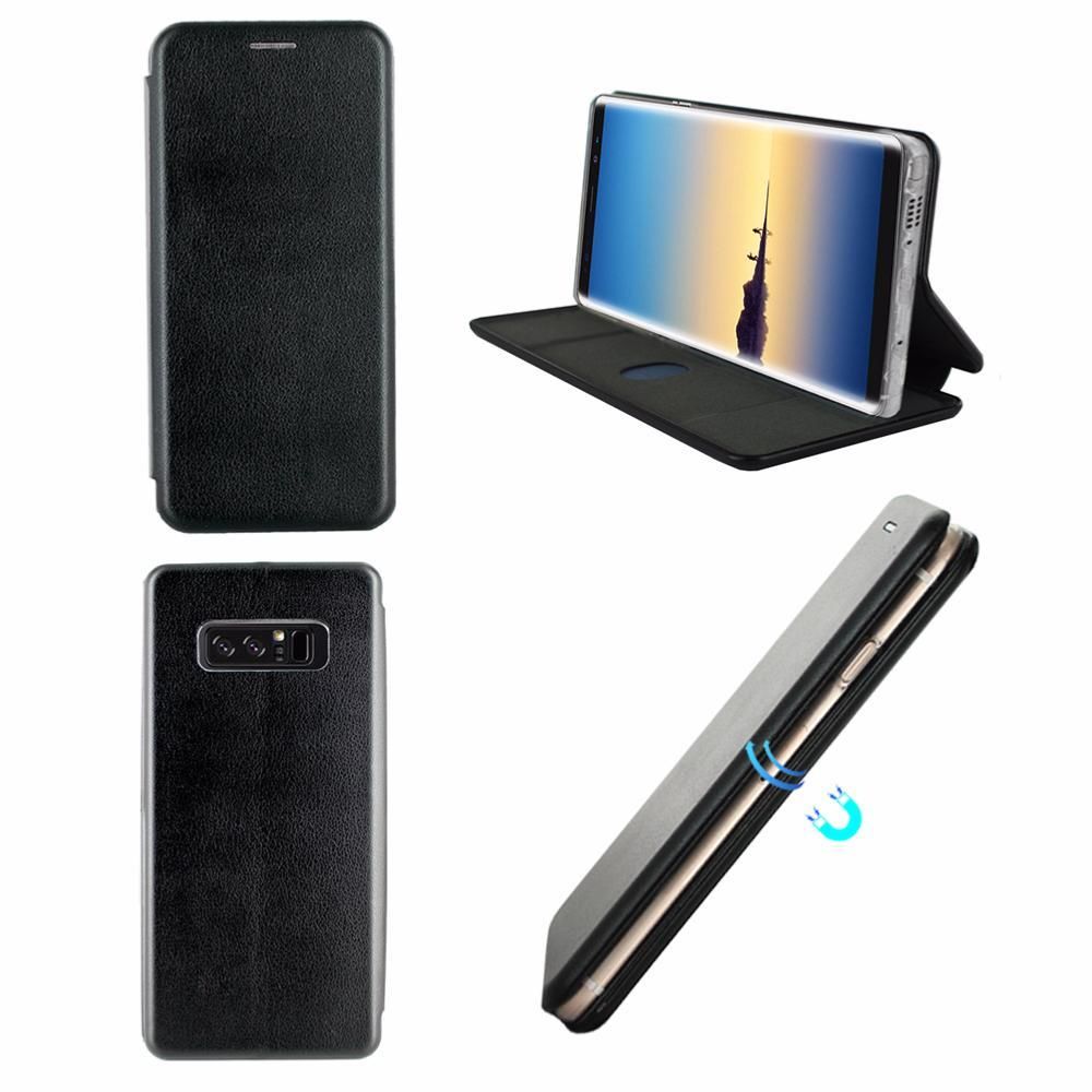 Inexstart - Etui Luxe Rabattable Or Simili Cuir Avec Support pour Samsung Galaxy Note8 - Autres accessoires smartphone