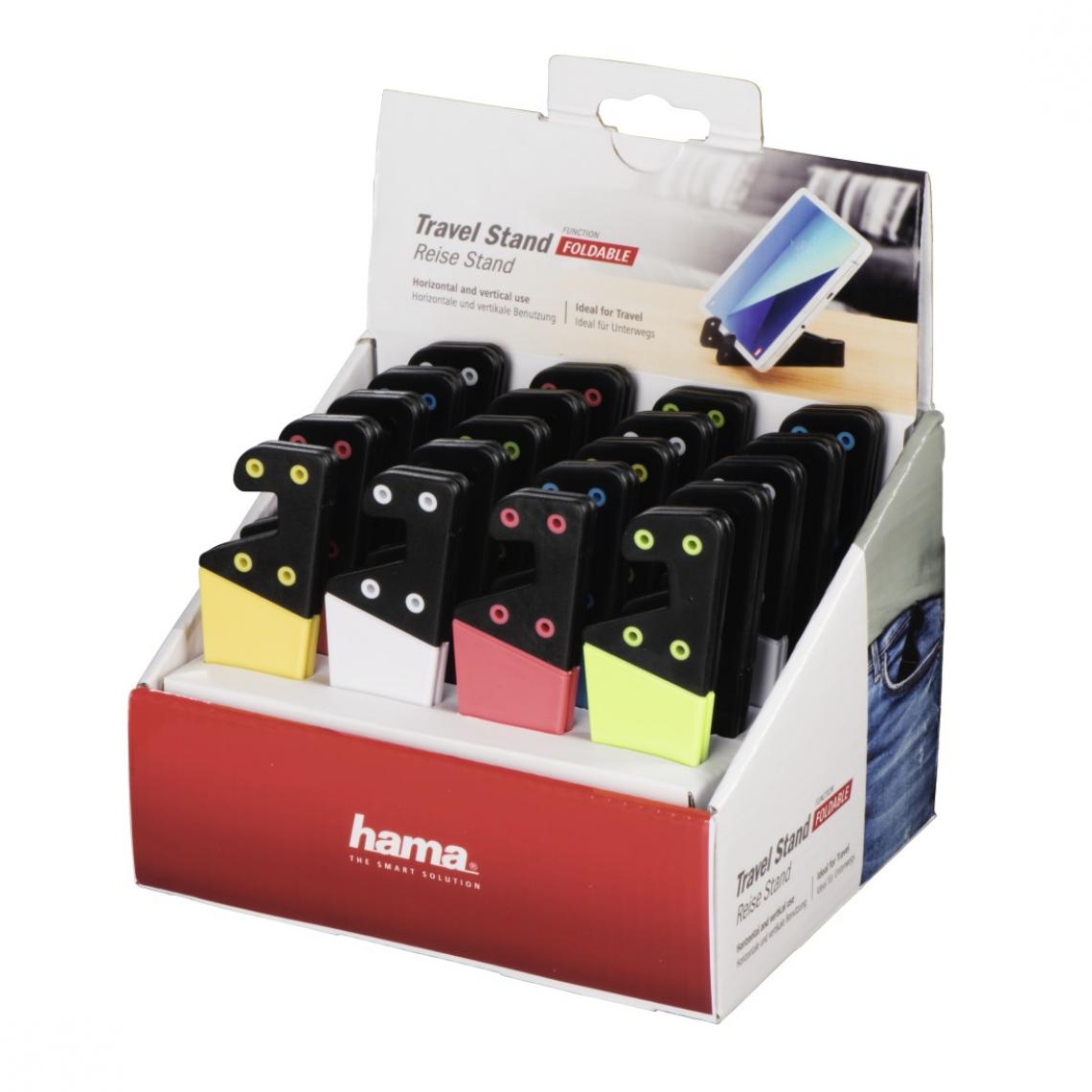 Hama - Support Travel pour tablettes et smartphones, vendu à l'unité - Accessoires Téléphone Fixe