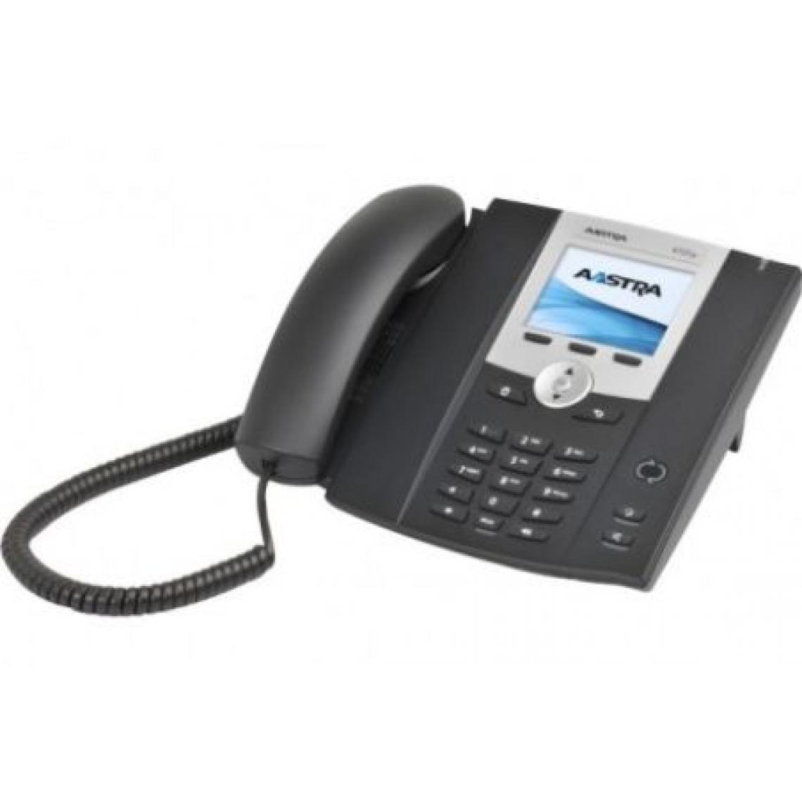 Aastra - Aastra 6725ip , noir - IP-téléphone - Téléphone fixe filaire