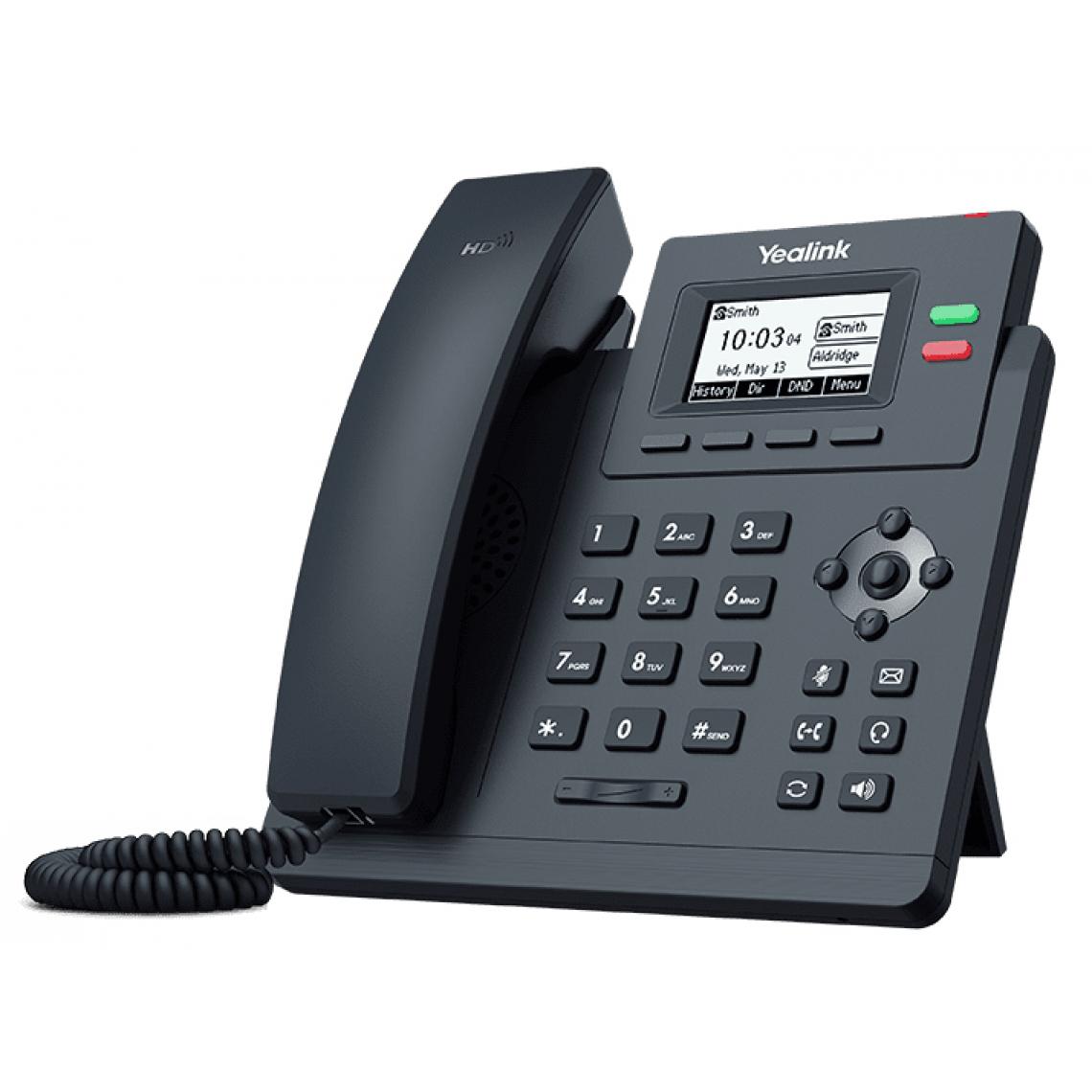 Yealink - Yealink SIP-T31G IP phone - Téléphone fixe filaire