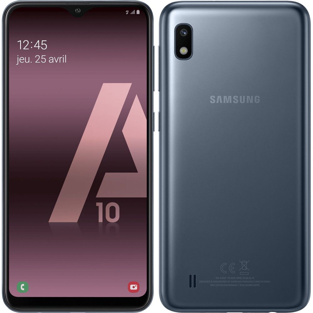 Samsung - Galaxy A10 - 32 Go - Noir - Smartphone Android