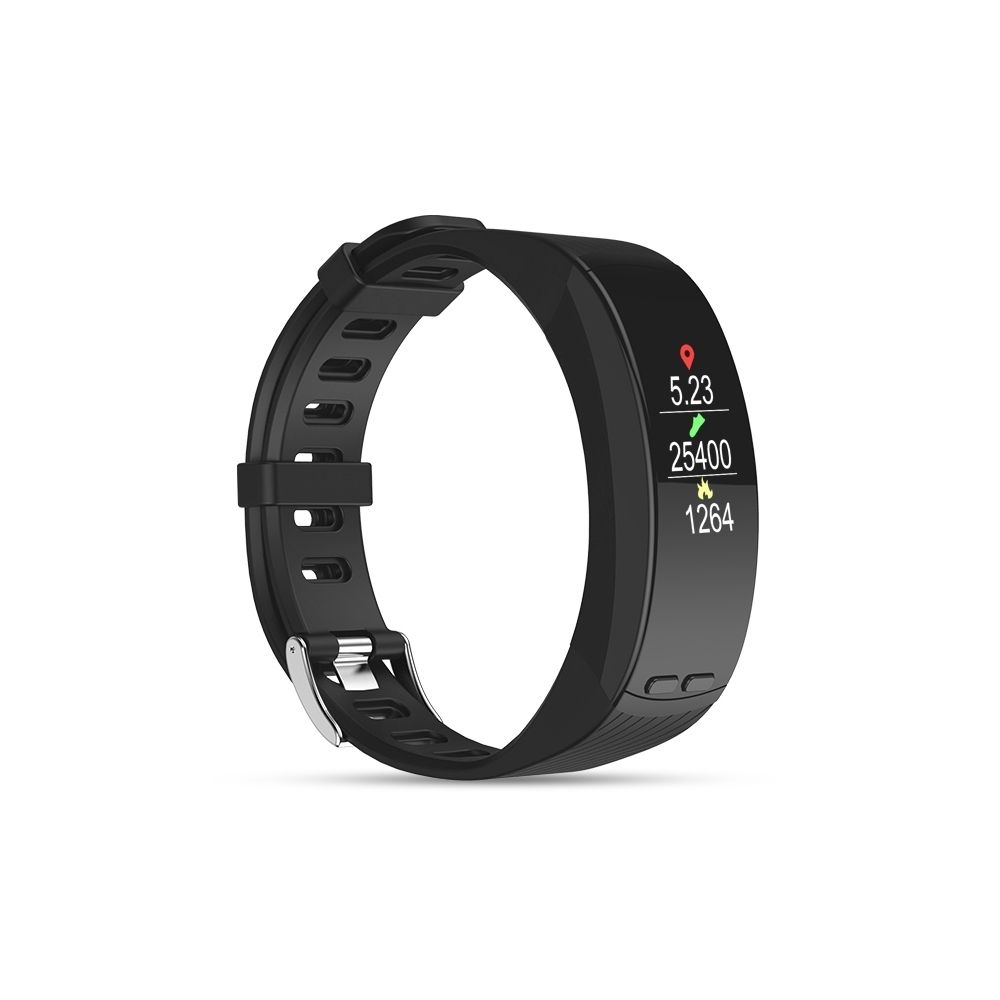 Wewoo - Bracelet connecté P5 0,96 pouce Écran tactile couleur Bluetooth GPS Sport professionnel Smartwatch professionnelIP56 imperméablepodomètre de soutien / moniteur de fréquence cardiaque en temps réel / baromètre / thermomètre / de veille / GPSsuivi de - Bracelet connecté