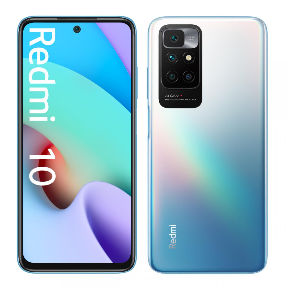 XIAOMI - Redmi 10 - 64Go - Bleu - Smartphone Android