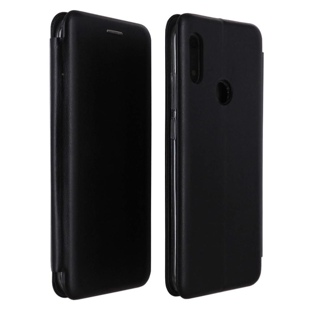 Inexstart - Etui Luxe Rabattable Noir Simili Cuir Avec Support pour Huawei Y6s - Autres accessoires smartphone