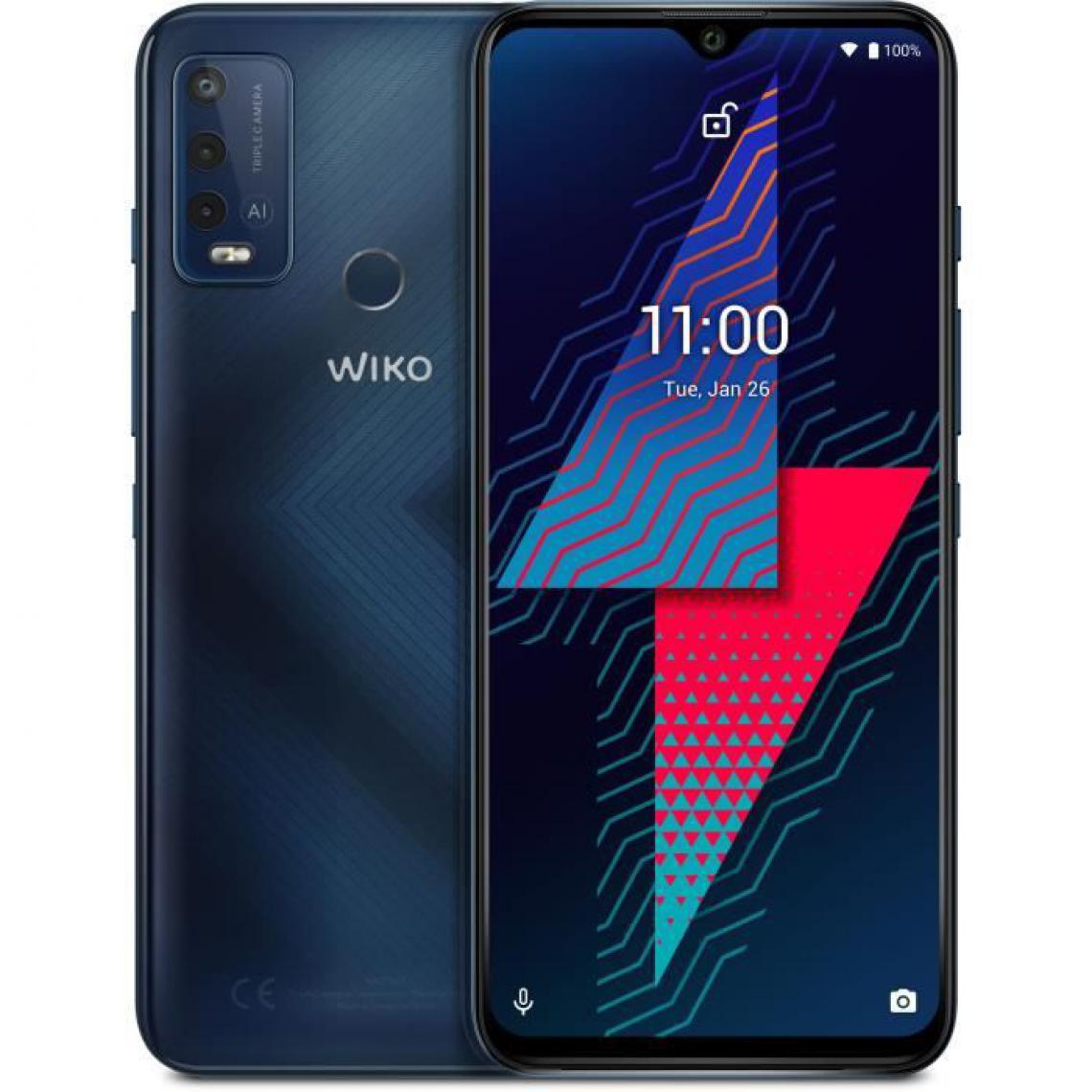 Wiko - Wiko Power U30 Carbone Blue 64Go - Smartphone Android