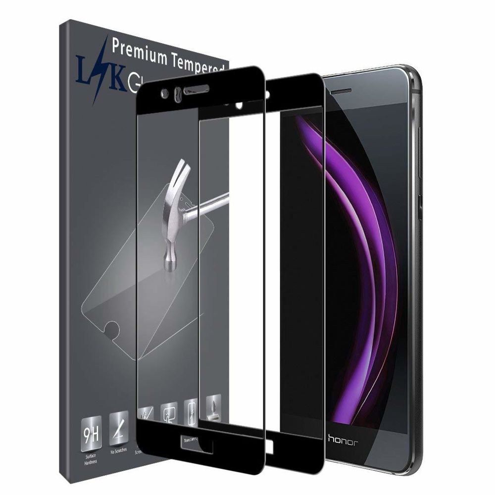 marque generique - Huawei Honor 8 Vitre protection d'ecran en verre trempé incassable protection integrale Full 3D Tempered Glass - Autres accessoires smartphone