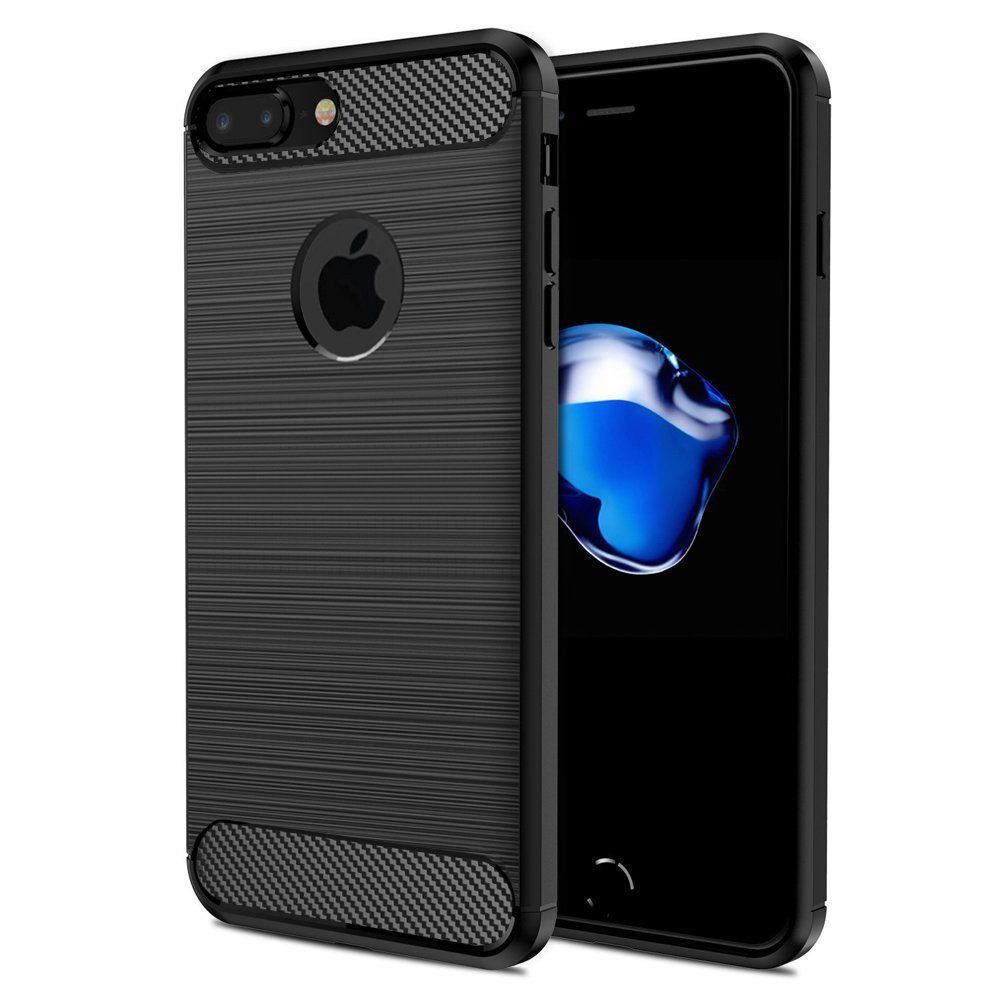 Mnm Distrib - Coque silicone noire rugged armor anti-chocs de qualité pour iPhone 7 (4,7 pouces) - Autres accessoires smartphone