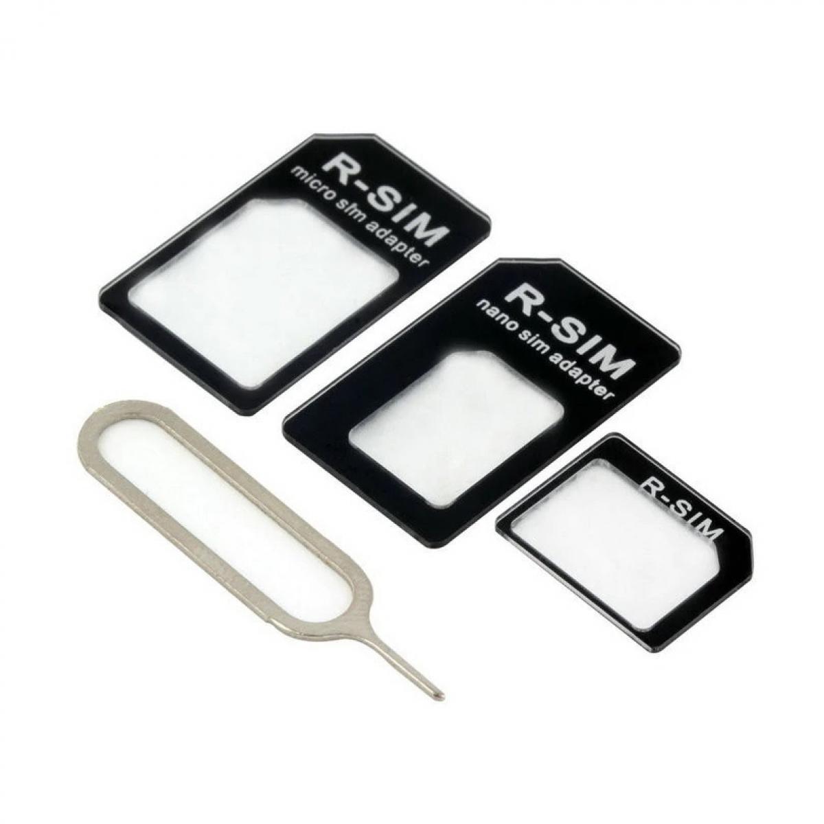 Shot - Adaptateur de carte SIM 3 en 1 pour SONY Xperia L4 Smartphone Micro-SIM Nano-SIM - Autres accessoires smartphone