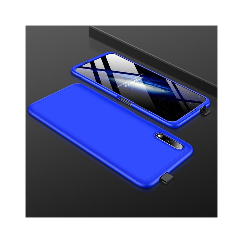Wewoo - Coque Rigide PC à trois étapes pour épissage et couverture complète Huawei Honor 9X bleu - Coque, étui smartphone