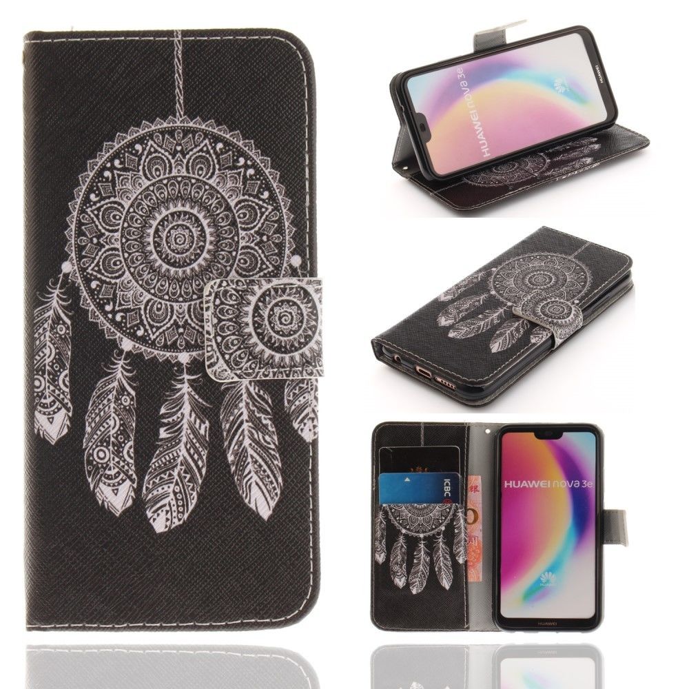 marque generique - Etui en PU tribal dream catcher pour Huawei P20 Lite - Autres accessoires smartphone