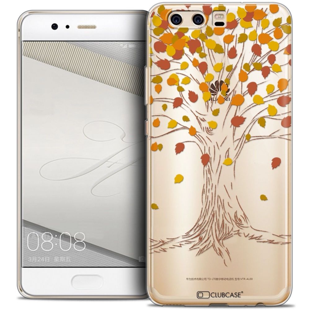 Caseink - Coque Housse Etui Huawei P10 [Crystal Gel HD Collection Autumn 16 Design Tree - Souple - Ultra Fin - Imprimé en France] - Coque, étui smartphone