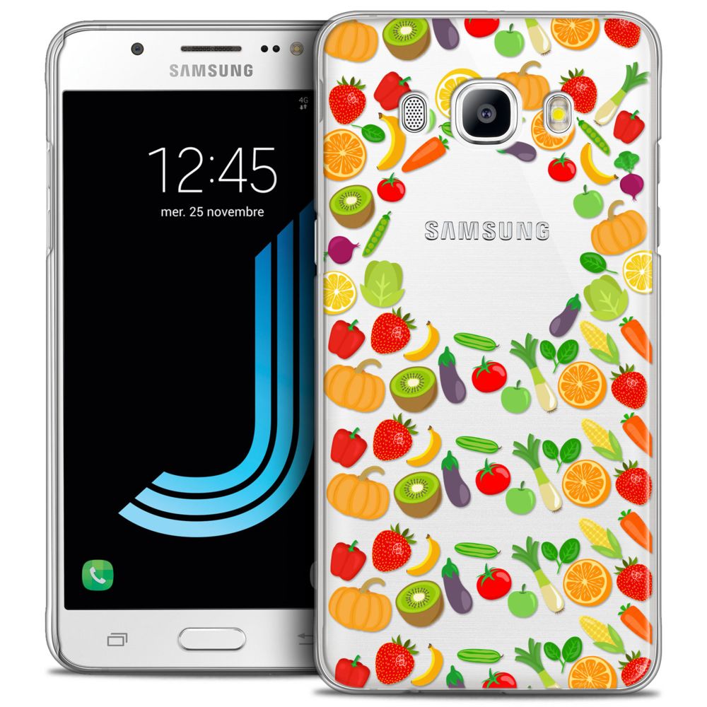 Caseink - Coque Housse Etui Samsung Galaxy J5 2016 (J510) [Crystal HD Collection Foodie Design Healthy - Rigide - Ultra Fin - Imprimé en France] - Coque, étui smartphone