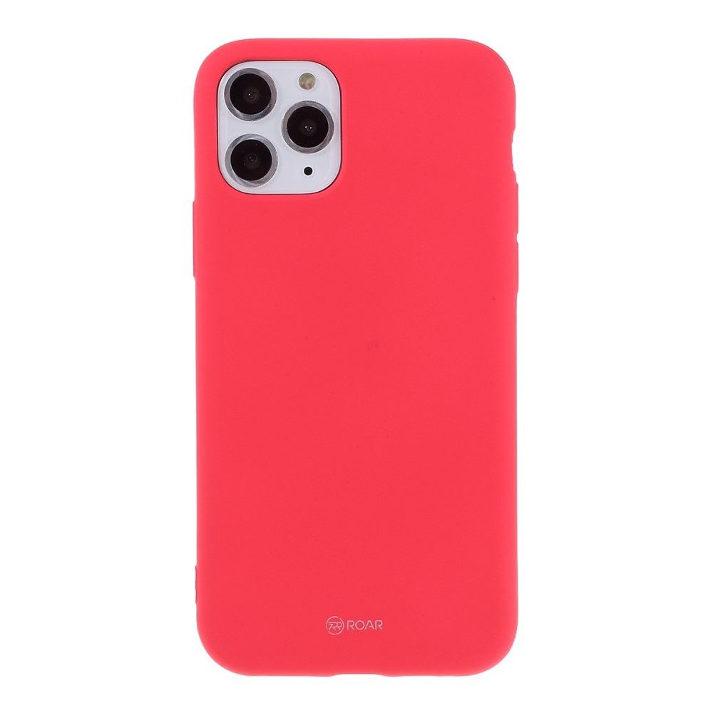 Roar - Coque en TPU fluorescence de la peau mate rouge pour votre Apple iPhone 11 Pro Max 6.5 pouces - Coque, étui smartphone