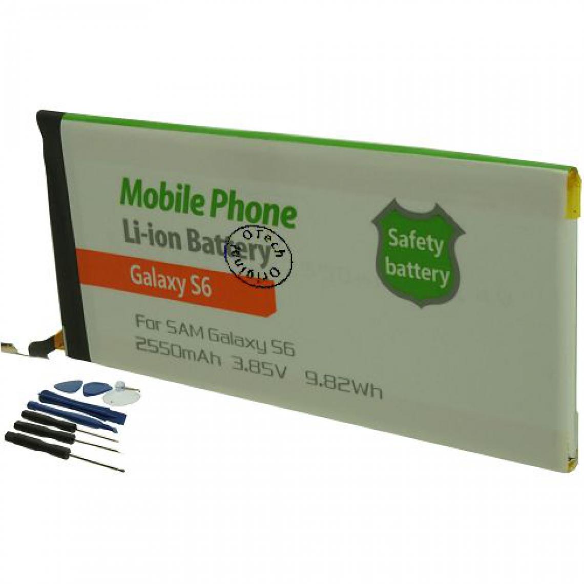 Otech - Batterie compatible pour SAMSUNG SM-G920R4 GALAXY S6 - Batterie téléphone