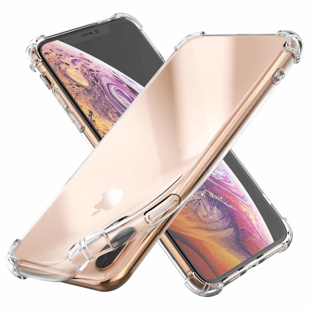 Phonillico - Coque Antichoc Silicone Transparent pour Apple iPhone XS MAX [Phonillico®] - Coque, étui smartphone