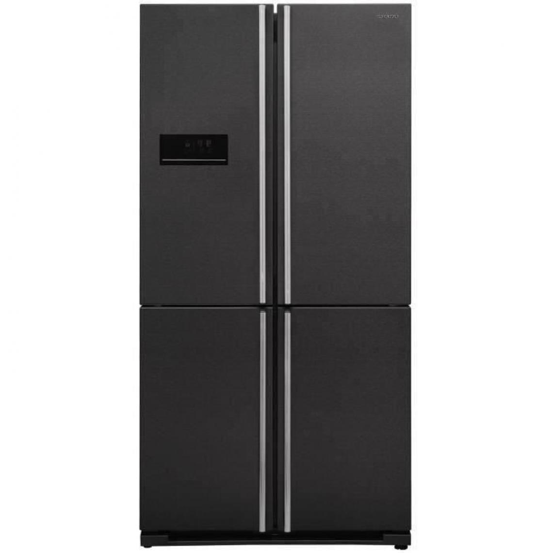 Sharp - SHARP Réfrigérateur 4 Portes, 588 L, Dark inox - Réfrigérateur