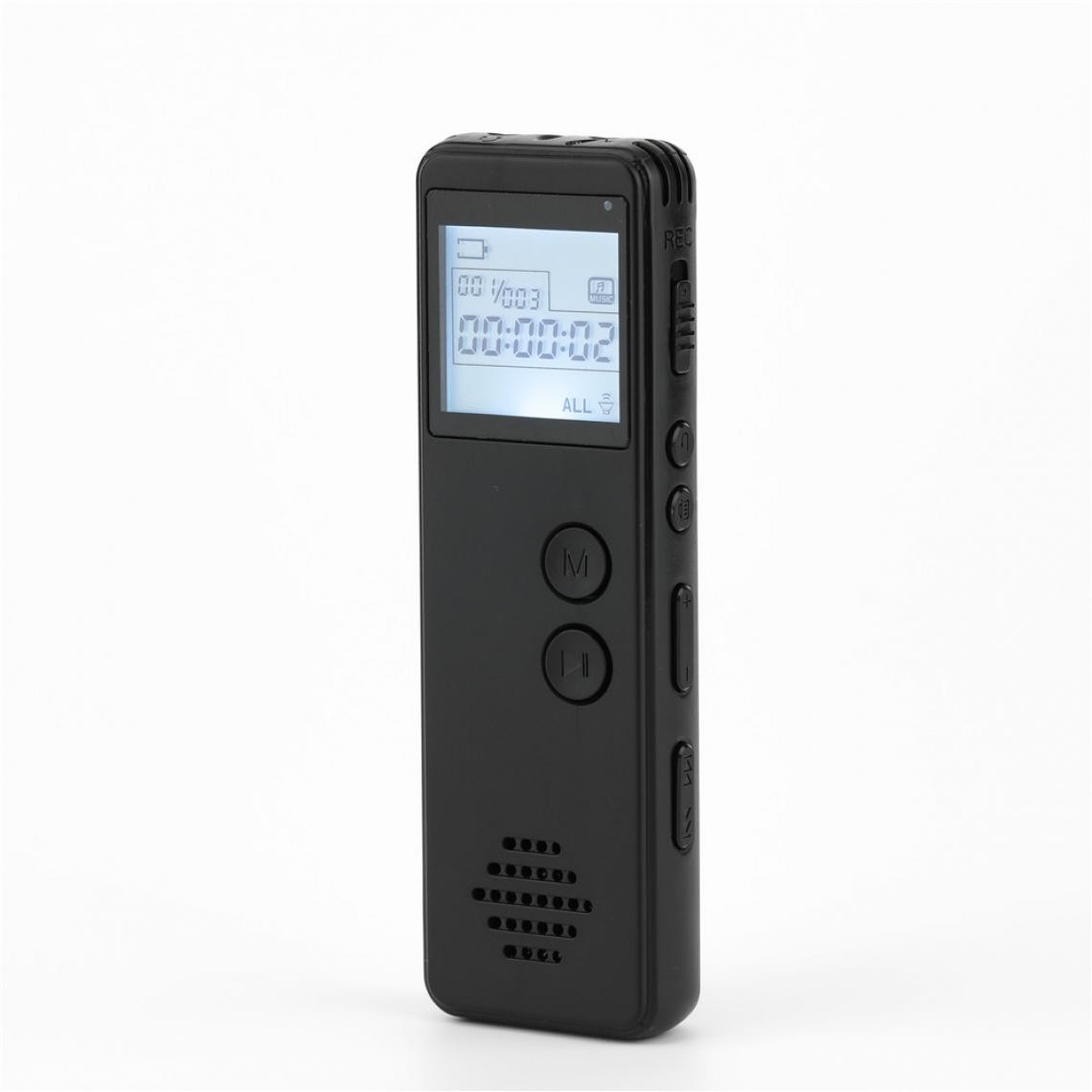Universal - Magnétophone audio numérique à distance USB de 16 Go avec une clé pour enregistrer des enregistreurs audio MP3 avec réduction du bruit Lecteur MP3 128 Kbps - Enregistreur audio numérique