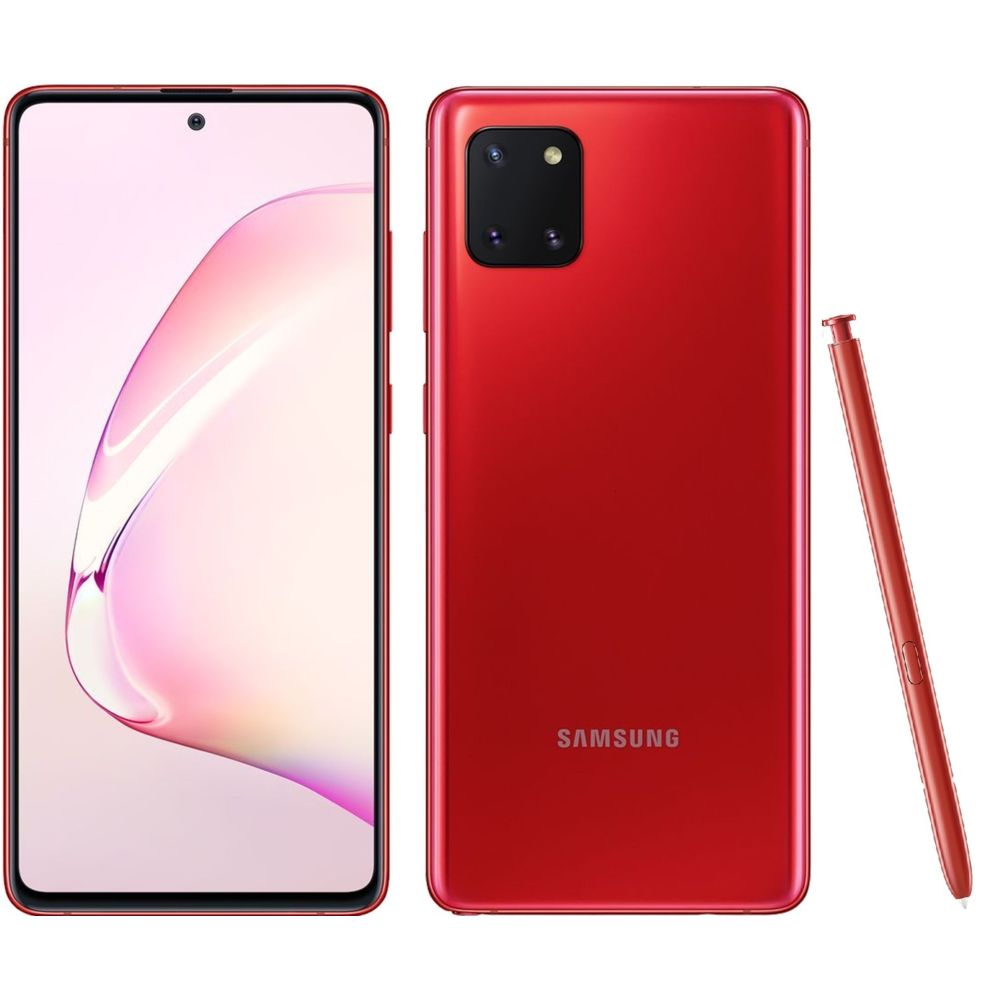 Samsung - Galaxy Note 10 Lite - 128 Go - Rouge Cardinal - Smartphone Android