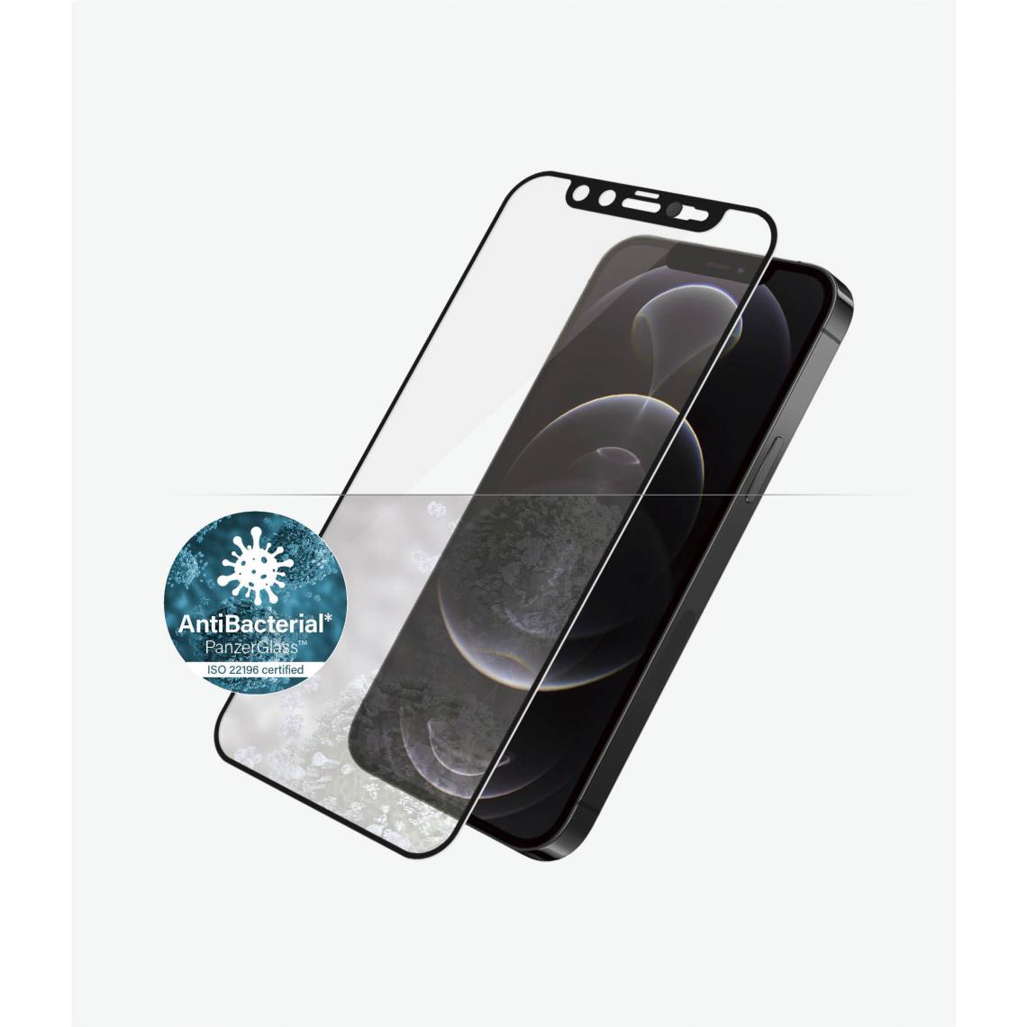 Panzerglass - PANZERGLASS - PanzerGlass Apple iPhone 12/12 Pro Compatible avec les coques Cache Caméra, Noir - Autres accessoires smartphone