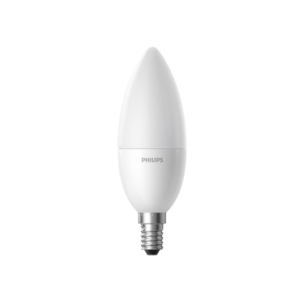 XIAOMI - Ampoule LED connectée blanc pour Xiaomi Smart Home Kit Contrôle Wifi Sans Fil Par Mi Home App, Version Matte Smart E14 et Lumière Chaude - Lampe connectée