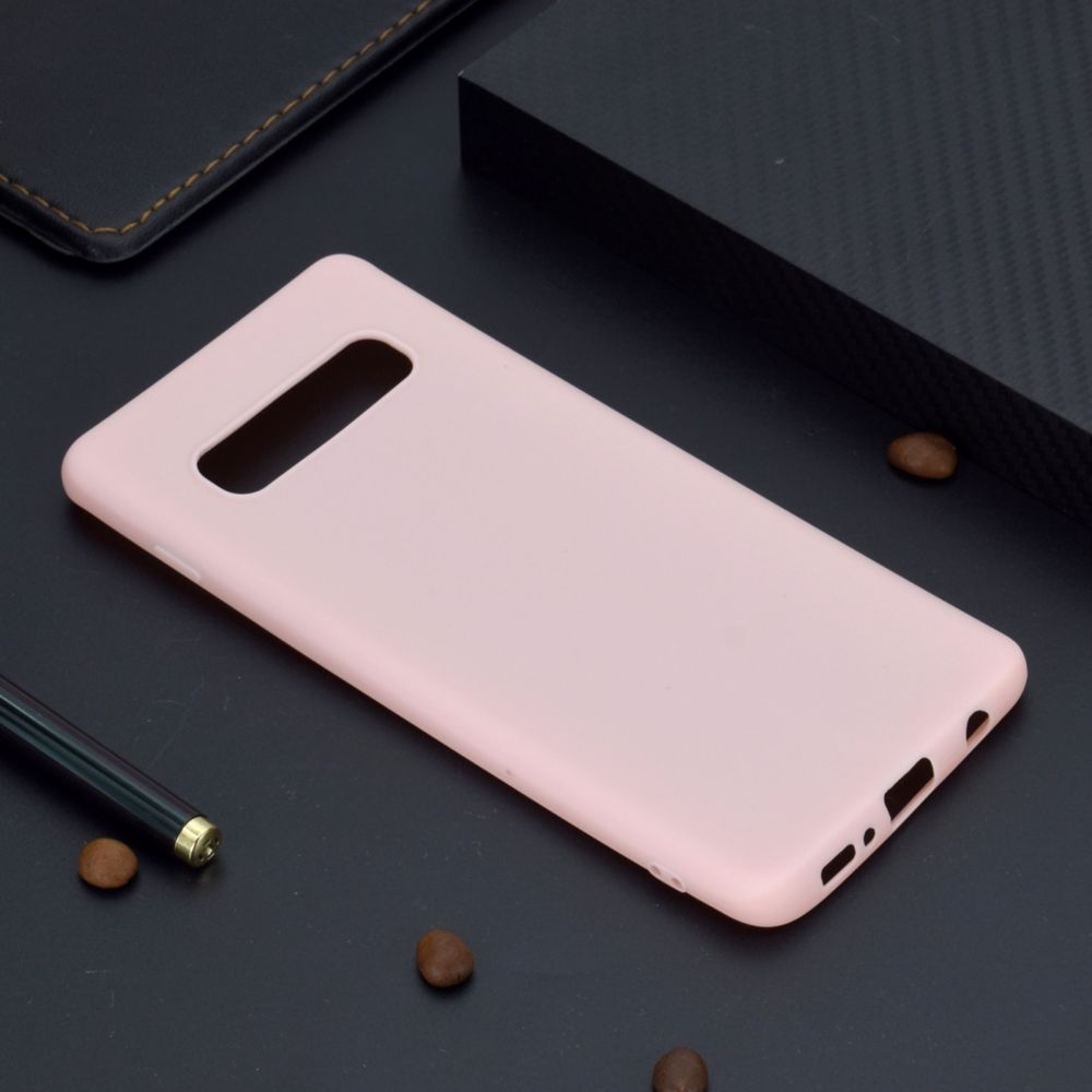 Wewoo - Coque Souple Pour Galaxy S10 5G bonbons TPU Couleur rose - Coque, étui smartphone