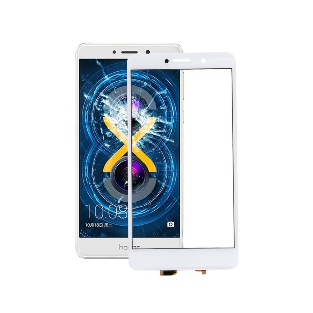 Wewoo - Pièce détachée pour Huawei Honor 6X blanc écran tactile (seul sans le LCD) Digitizer Assemblée - Autres accessoires smartphone