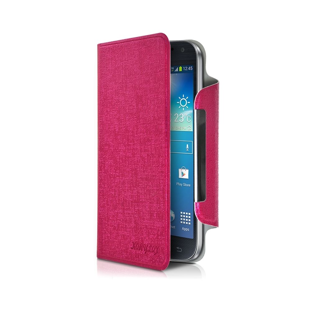 Karylax - Housse Etui à Rabat Universel L Couleur Rose Fushia pour HTC Desire 610 - Autres accessoires smartphone