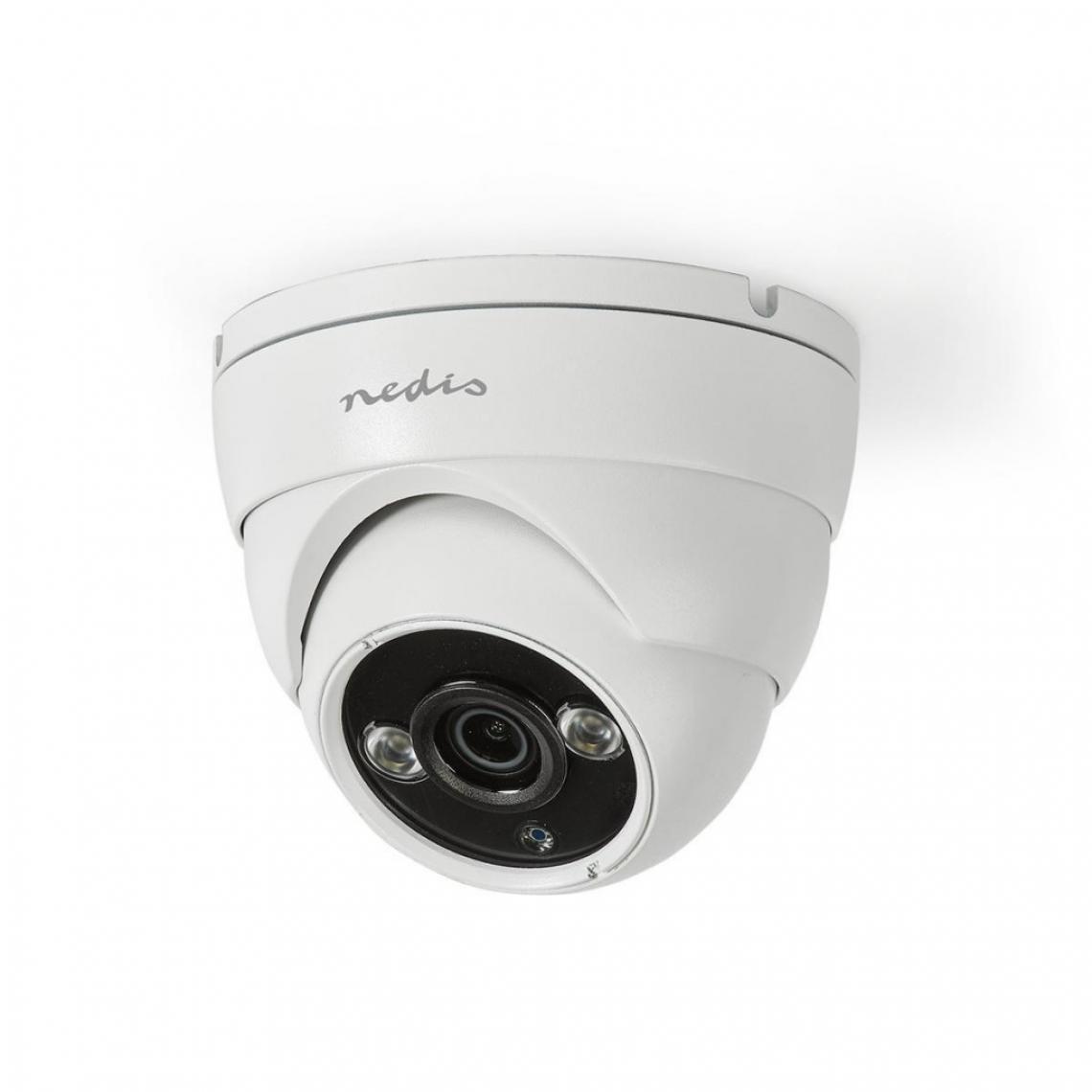 Alpexe - Caméra de Sécurité CCTV | Dôme | HD | Pour une utilisation avec un DVR HD analogique - Caméra de surveillance connectée