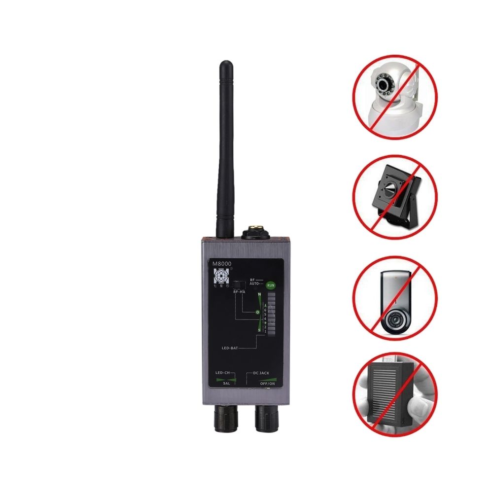 Wewoo - Détecteur de signal WiFi multifonctions Anti-Spy Anti-Spy, Anti-Tracker - Accessoires sécurité connectée