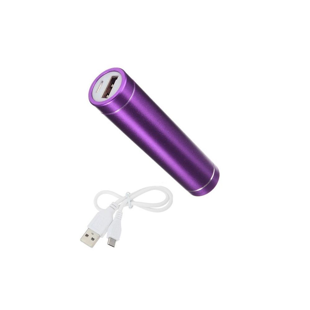 Shot - Batterie Chargeur Externe pour SONY Xperia Z3 Universel Power Bank 2600mAh avec Cable USB/Mirco USB Secours Telephone (VIOLET) - Chargeur secteur téléphone