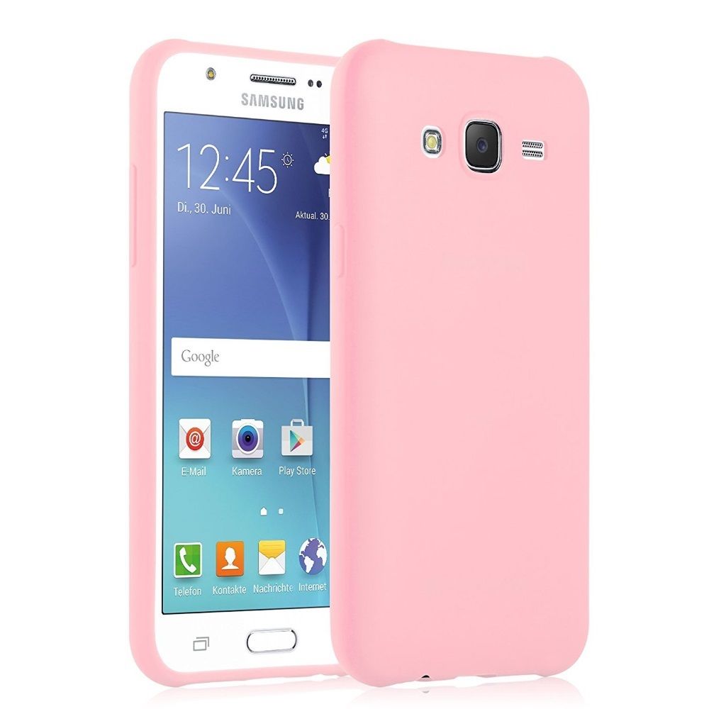 Mobility Gear - Coque Gel TPUJ Deluxe Pour Sam J510F Galaxy J5 (2016) -Rose - Coque, étui smartphone