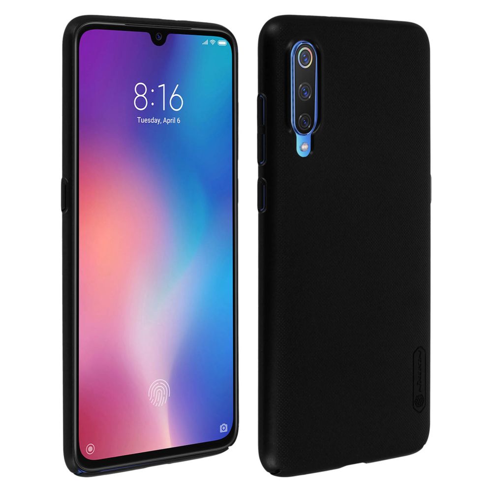 Nillkin - Coque Pocophone F1 Protection Rigide Support Stand Nillkin Frosted Shield Noir - Coque, étui smartphone