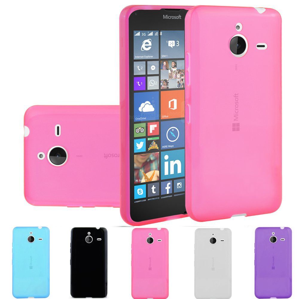 marque generique - Microsoft Lumia 640 XL Housse Etui Housse Coque de protection Silicone TPU Gel Rose - Autres accessoires smartphone