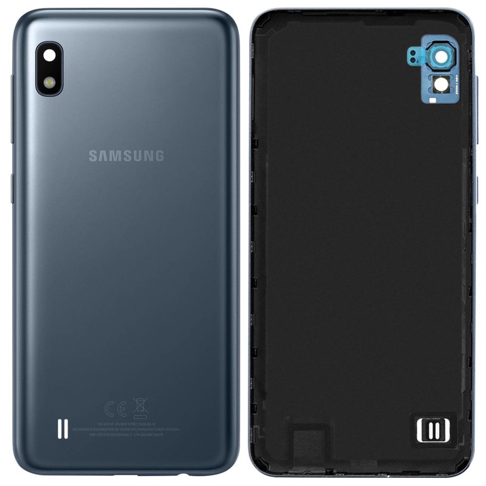 Samsung - Cache batterie Samsung Galaxy A10 Façade arrière Original Samsung noir - Autres accessoires smartphone