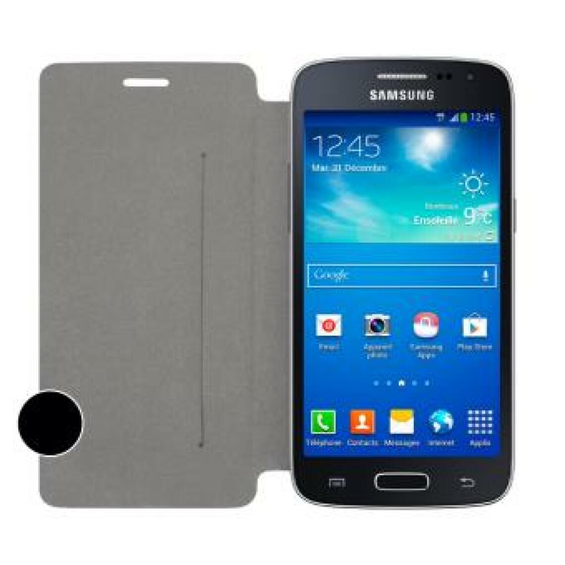 Bigben - Étui folio pour Samsung Galaxy Core 4G - Noir - Coque, étui smartphone