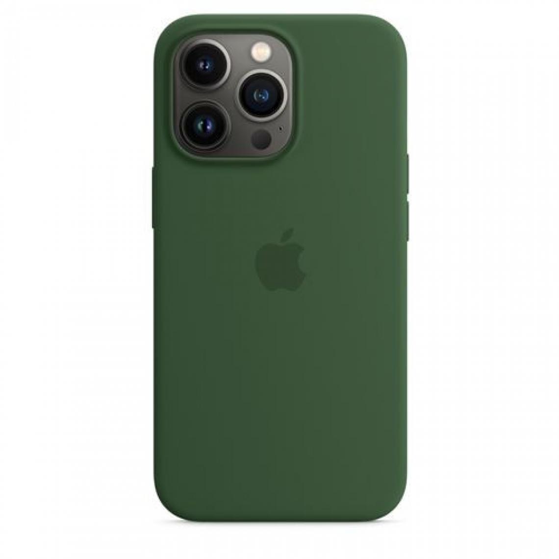 Apple - Coque iPhone Coque Silicone MagSafe iPhone 13 Pro Max - Clover - Coque, étui smartphone