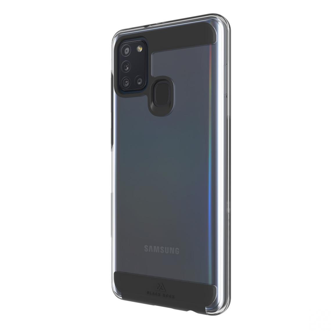 Black Rock - Coque de protection "Air Robust" pour Samsung Galaxy A21s, noir - Coque, étui smartphone