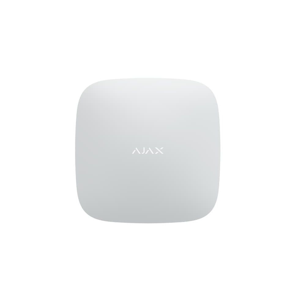Ajax Systems - Centrale d'alarme professionnelle RJ45 + GPRS blanche - Ajax Systems - Alarme connectée